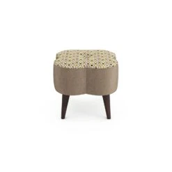Orla Kiely Daisy Velvet Small Footstool -Home Furnishing Store 1025756 l 99 1 1