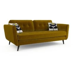 Orla Kiely Ivy Large Velvet Sofa