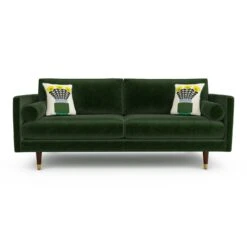 Orla Kiely Mimosa Large Velvet Sofa -Home Furnishing Store 1103273 l 99 1