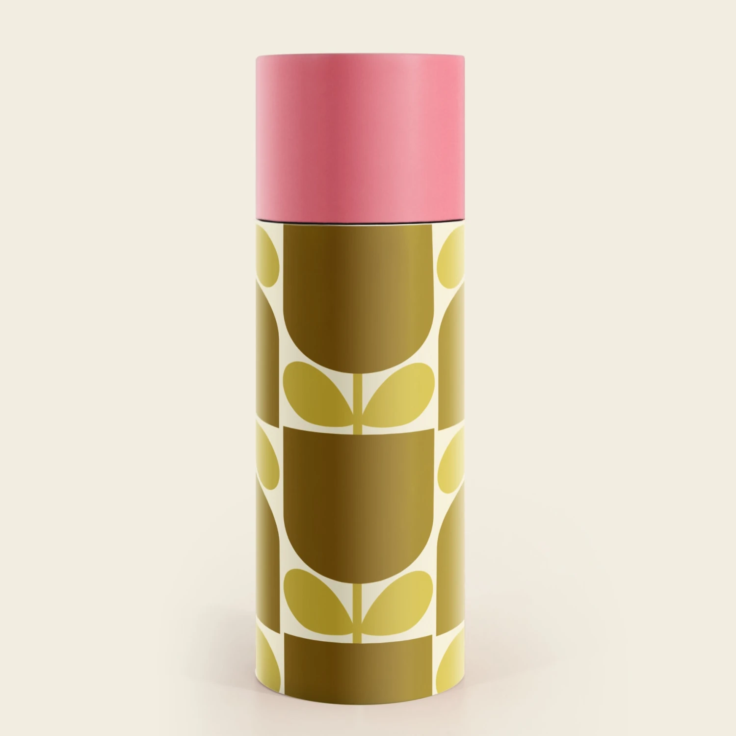 Stainless Steel Water Bottle - Block Flower 3 Stainless Steel Water Bottle - Block Flower - Image 3