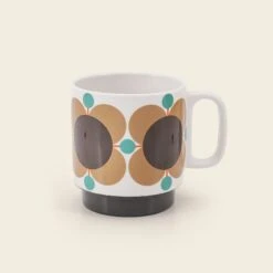 Stackable Large Mug Set Of 6 - Atomic Flower -Home Furnishing Store 149212okset2mugsatomicflowerjewellatte3sideview