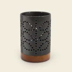 Ceramic Candle Holder - Slate