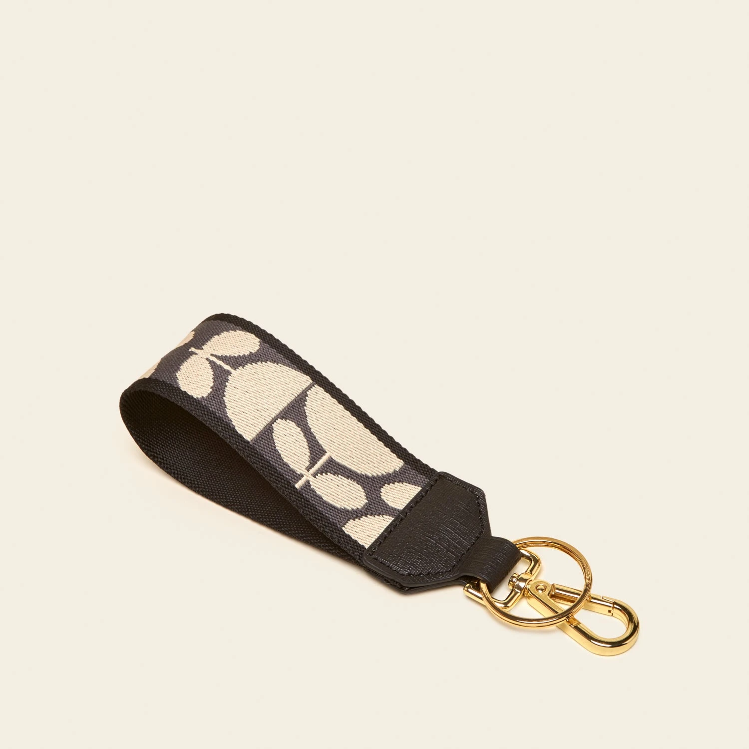 Key Ring - Cream 2 Key Ring - Cream - Image 2