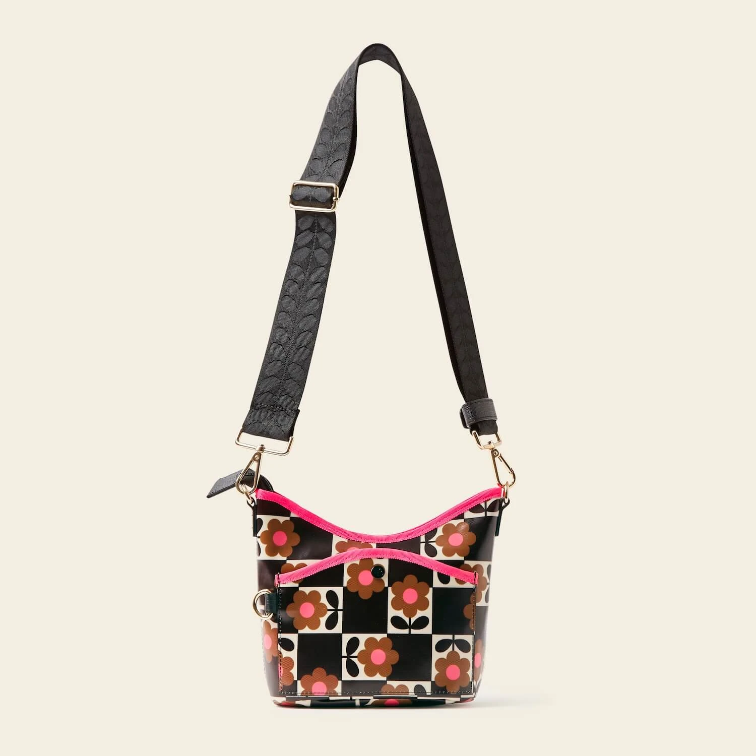 Carrymin Crossbody - Flower Pot Chestnut 4 Carrymin Crossbody - Flower Pot Chestnut - Image 4