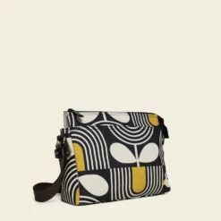 Fielder Crossbody - Giant Striped Tulip Noir -Home Furnishing Store 24SEGST937 0140 Fielder Crossbody Giant Striped Tulip Noir2