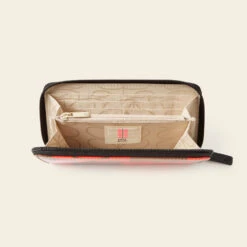 Forget Me Not Wallet - Lattice Flower Tile Conker -Home Furnishing Store 24SELFT122 2340ForgetMeNotWallet LatticeFlowerTileConker4