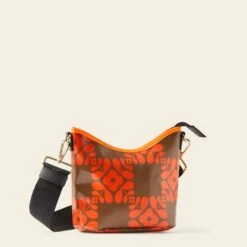 Carrymin Crossbody - Lattice Flower Tile Conker 7 Carrymin Crossbody - Lattice Flower Tile Conker -Home Furnishing Store 24SELFT830 2340CarryminCrossbody LatticeFlowerTileConker2