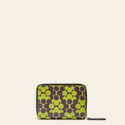 Celia Medium Wallet - Purple Puzzle Flower -Home Furnishing Store 24SELLE824 5010CeliaMediumWallet PurplePuzzleFlower3