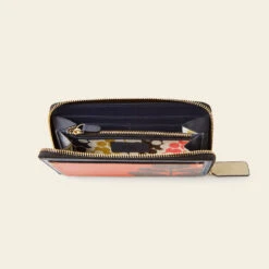 Forget Me Not Wallet - Navy Puzzle Flower -Home Furnishing Store 24SELLE844 4110 ForgetMeNotWallet NavyPuzzleFlowerEmblem4