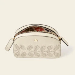 Babaluna Crossbody - Cream Punched Flower -Home Furnishing Store 24SELLE878 1990 BabalunaCrossbody CreamPunchedFlower4