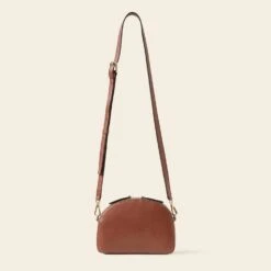 Babaluna Crossbody - Tan Punched Flower -Home Furnishing Store 24SELLE878 2170 BabalunaCrossbody TanPunchedFlower3