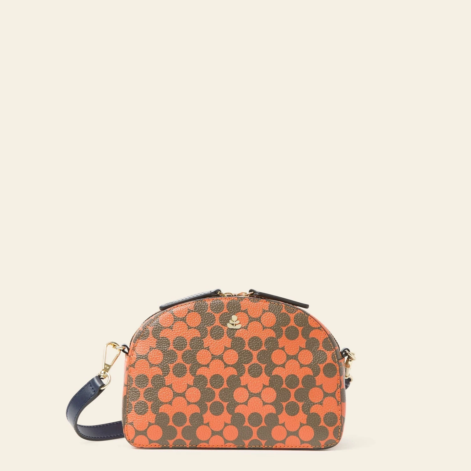 Babaluna Crossbody - Tomato Puzzle Flower 1 Babaluna Crossbody - Tomato Puzzle Flower