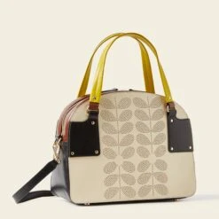 Luna Bowling Bag - Cream Punched Flower -Home Furnishing Store 24SELLE889 1990 LunaBowlingBag CreamPunchedFlower2