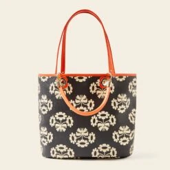 Smile Tote - Posey Flower Midnight -Home Furnishing Store 24SEPOF866 4100SmileTote PoseyPowerMidnight3