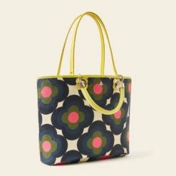 Smile Tote - Radial Flower Rockpool -Home Furnishing Store 24SERAF866 4400SmileTote RadialFlowerRockpool2