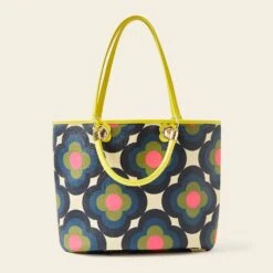 Smile Tote - Radial Flower Rockpool -Home Furnishing Store 24SERAF866 4400SmileTote RadialFlowerRockpool3