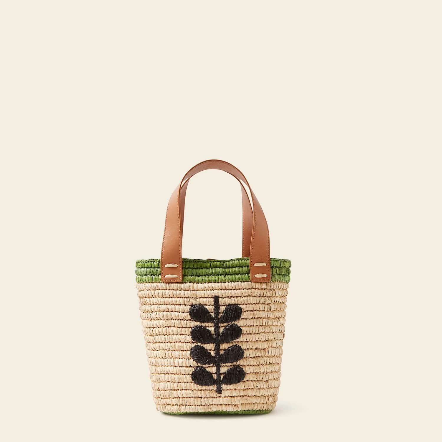 Sunday Mini Basket Bag - Puffin Green 4 Sunday Mini Basket Bag - Puffin Green - Image 4