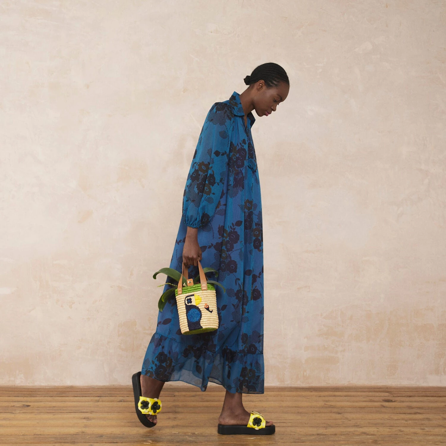 Sunday Mini Basket Bag - Puffin Green 2 Sunday Mini Basket Bag - Puffin Green - Image 2