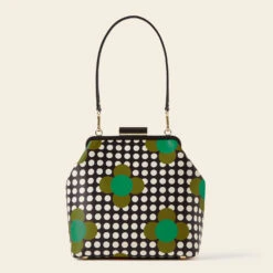 Jenny D Handbag - Jewel Flower Polka Dot -Home Furnishing Store 24SESAT842 3420 JennyD HHandbag JewelFlowerPolkaDot3
