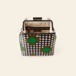 Jenny D Handbag - Jewel Flower Polka Dot -Home Furnishing Store 24SESAT842 3420 JennyD HHandbag JewelFlowerPolkaDot4
