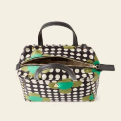 Concertina Crossbody Tote - Jewel Flower Polka Dot -Home Furnishing Store 24SESAT860 3420 ConcertinaCrossbodyTote JewelFlowerPolkaDot4