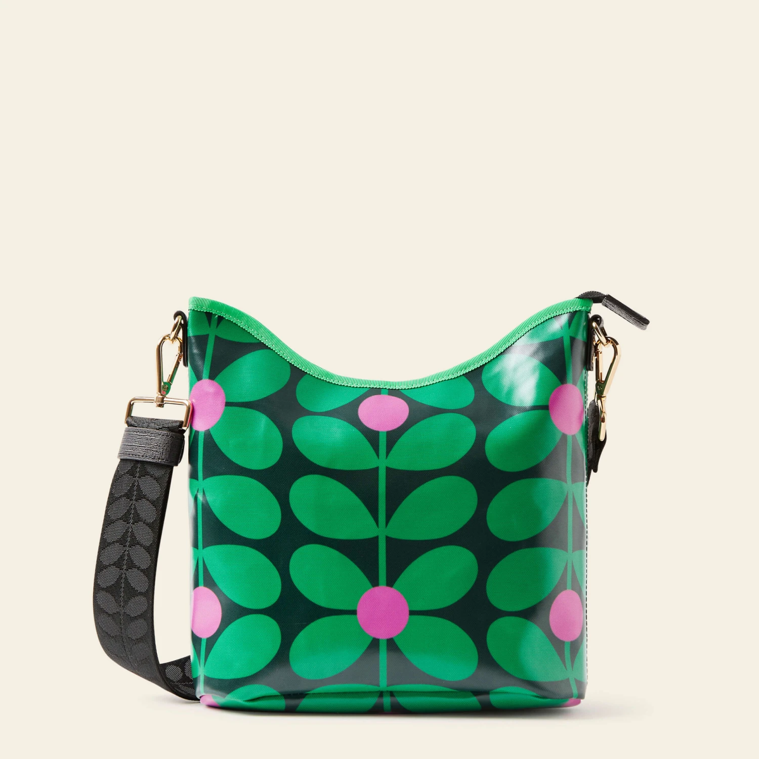 Cross Carry Crossbody - Sixties Stem Emerald 1 Cross Carry Crossbody - Sixties Stem Emerald