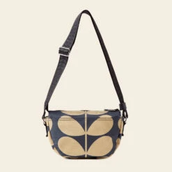 Mini Rounder Crossbody - Solid Stem Oatmeal 8 Mini Rounder Crossbody - Solid Stem Oatmeal -Home Furnishing Store 24SESLD864 1965 MiniHalfMoonCrossbody SolidStemOatmealNavy3