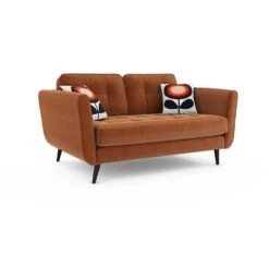 Orla Kiely Ivy Small Velvet Sofa