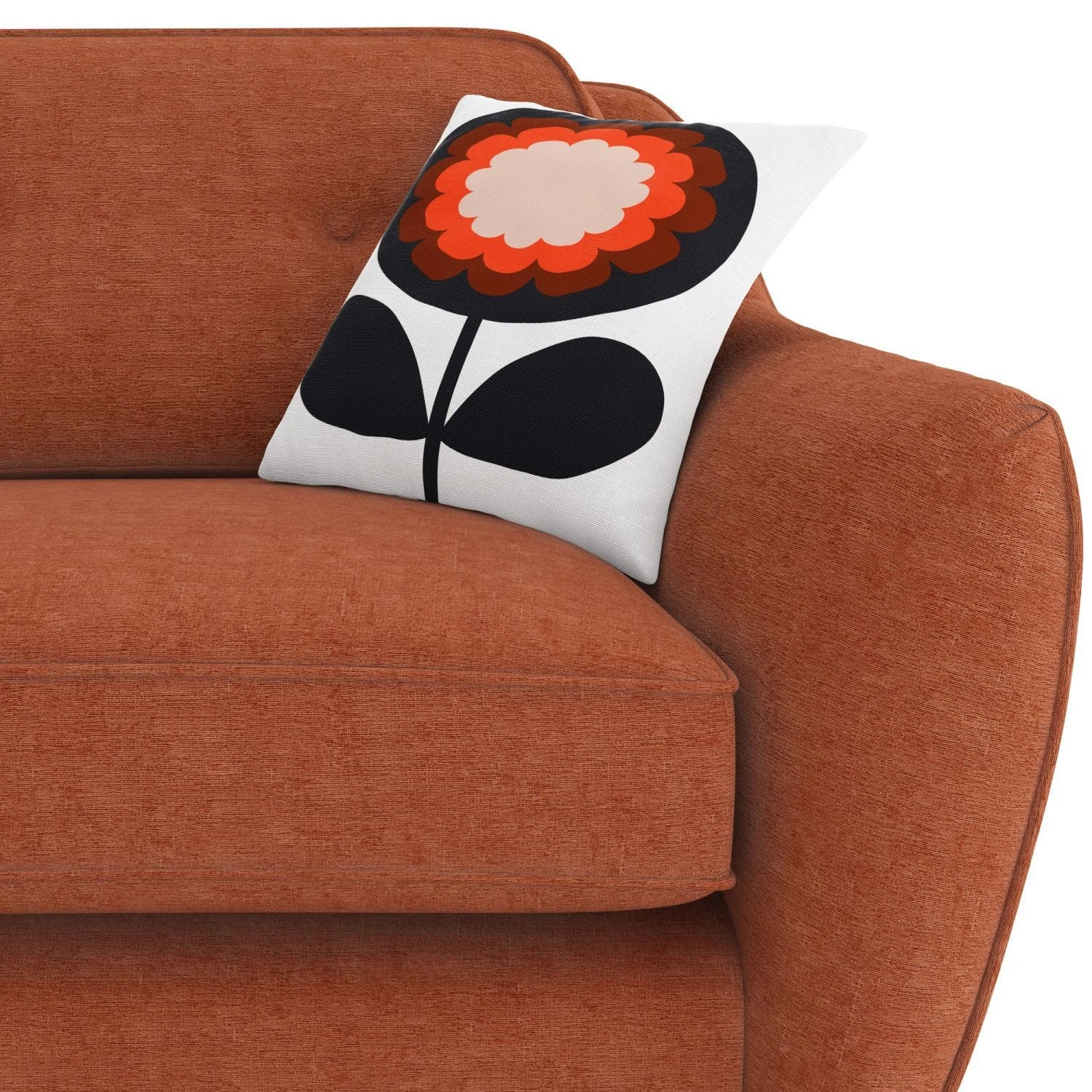 Orla Kiely Laurel Small Fabric Sofa 3 Orla Kiely Laurel Small Fabric Sofa - Image 3