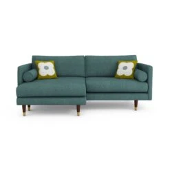 Orla Kiely Mimosa Left Hand Facing Large Fabric Chaise Sofa -Home Furnishing Store 947750 l 99 1 1