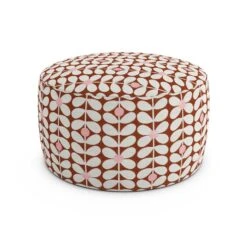 Orla Kiely Conway Fabric Pattern Large Footstool -Home Furnishing Store 947840 l 99 1