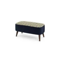 Orla Kiely Donegal Velvet Small Footstool