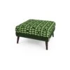 Orla Kiely Flynn Velvet Footstool