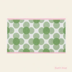 Retro Flower Towels Clover 14 Retro Flower Towels Clover -Home Furnishing Store RetroFlowerTowelsClover BathMat
