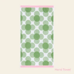 Retro Flower Towels Clover 13 Retro Flower Towels Clover -Home Furnishing Store RetroFlowerTowelsClover HandTowel