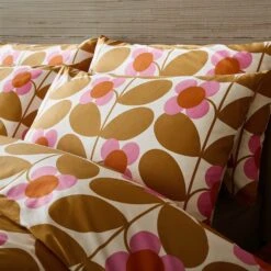 Stem Bloom Bed Linen Saffron 7 Stem Bloom Bed Linen Saffron -Home Furnishing Store StemBloomSaffroncameo