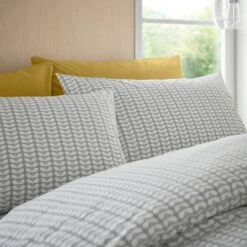Tiny Stem Cool Grey Bed Linen