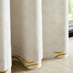 Trio Stem Ochre Curtains 5 Trio Stem Ochre Curtains -Home Furnishing Store Trio Stem Ochre Curtains Lining