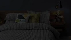 Orla Kiely Tiny Stem Duvet Cover - Whale Blue -Home Furnishing Store UWMS8 SQ7 0000000020 BLUE DVvL