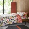 Orla Kiely Cut Stem 100% Cotton Duvet Cover Set