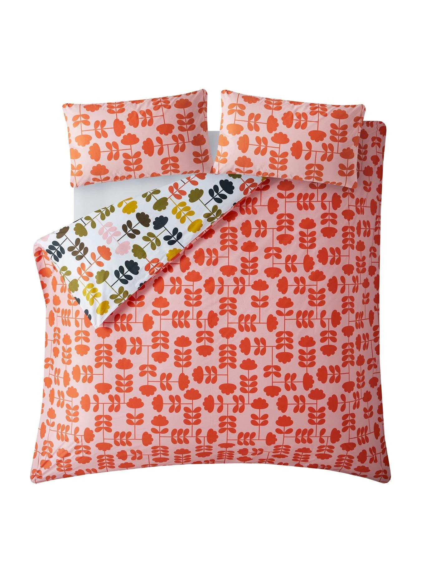 Orla Kiely Cut Stem 100% Cotton Duvet Cover Set 6 Orla Kiely Cut Stem 100% Cotton Duvet Cover Set - Image 6