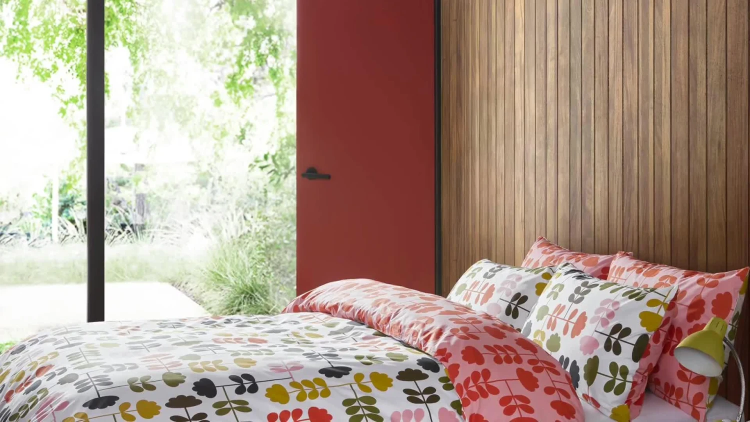 Orla Kiely Cut Stem 100% Cotton Duvet Cover Set 8 Orla Kiely Cut Stem 100% Cotton Duvet Cover Set - Image 8