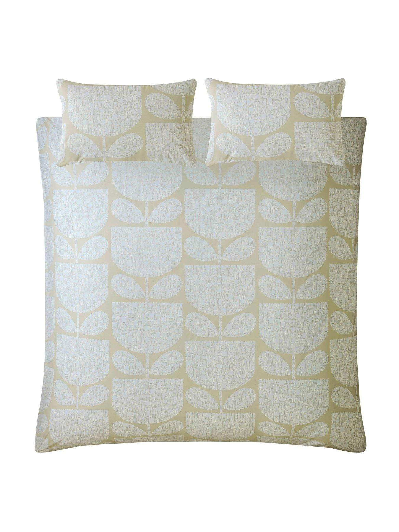 Orla Kiely Block Garden 100% Cotton Duvet Cover Set 2 Orla Kiely Block Garden 100% Cotton Duvet Cover Set - Image 2