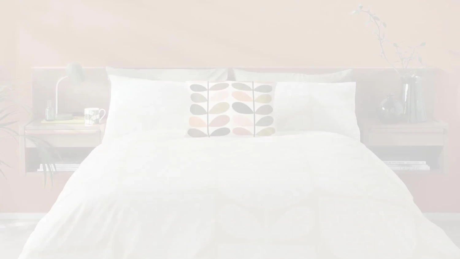 Orla Kiely Block Garden 100% Cotton Duvet Cover Set 6 Orla Kiely Block Garden 100% Cotton Duvet Cover Set - Image 6