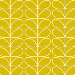 Linear Stem Sunflower Wallpaper - Sample