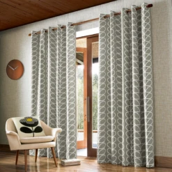 Linear Stem Lined Eyelet Curtains Silver -Home Furnishing Store linear stem silver final for email 800x 040aa27d 558d 4cc8 88d0 8ba82c8255f9