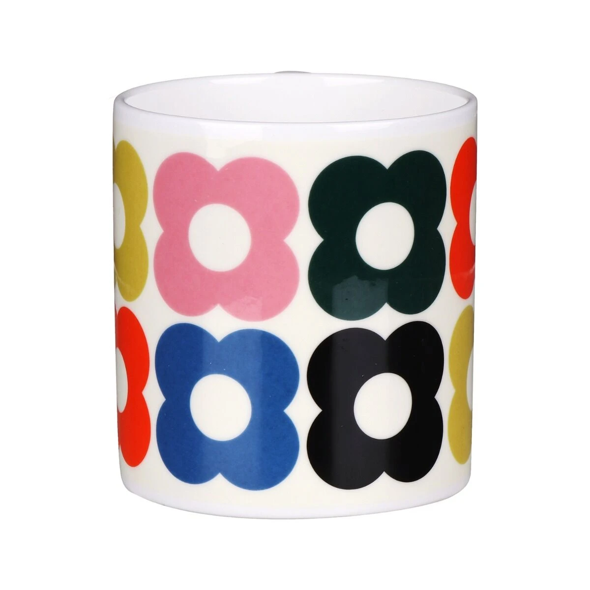 Orla Kiely Spot Flower Fun Large Mug 2 Orla Kiely Spot Flower Fun Large Mug - Image 2