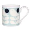 Orla Kiely Light Blue Early Bird Standard Mug