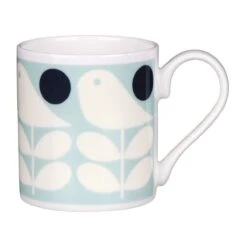 Orla Kiely Light Blue Early Bird Standard Mug