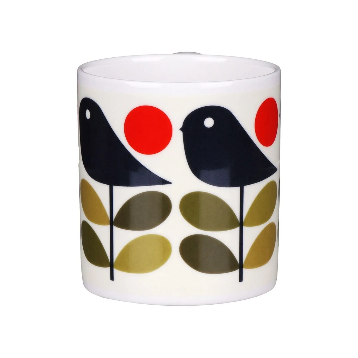 Orla Kiely Early Bird Standard Mug 2 Orla Kiely Early Bird Standard Mug - Image 2